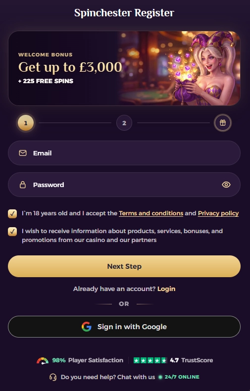Login / Sign up